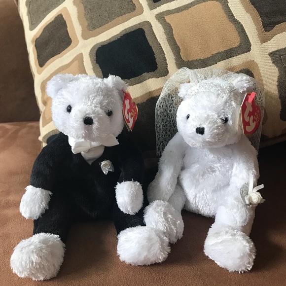 beanie baby wedding bears